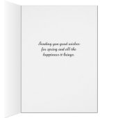 Happy Spring Blüte Vinca Lila Blüten (Innen (Rechts))