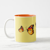 Happy Spring Butterflies Coffee Tasse (Links)