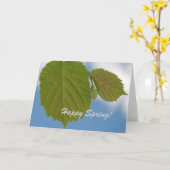 Happy Spring Card Karte (Gelbe Blume)