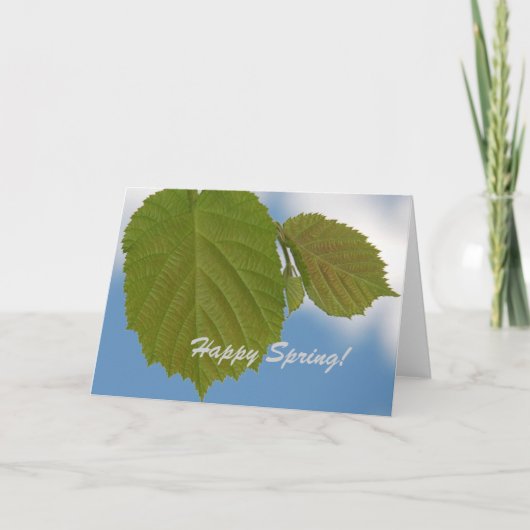 Happy Spring Card Karte (Vorderseite)