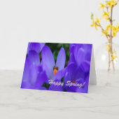 Happy Spring Card Karte (Gelbe Blume)