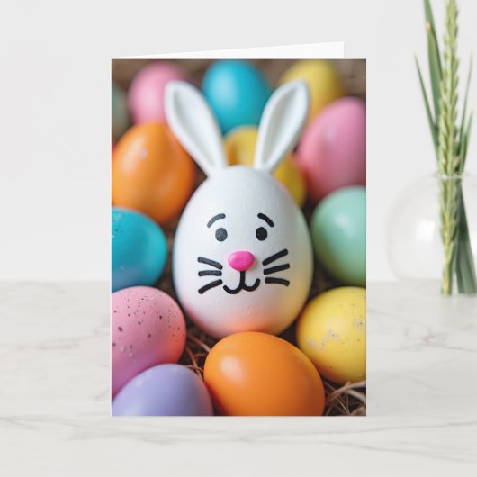 Happy Spring Egg Friend Card Karte (Vorderseite)