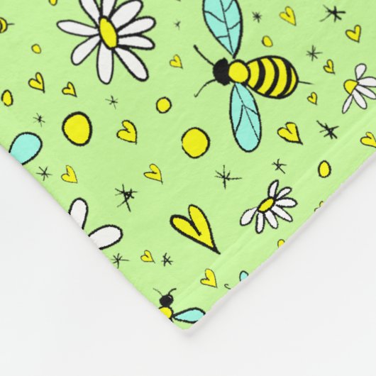 happy spring fleecedecke (Ecke)