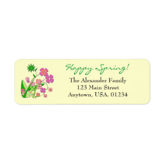 Happy Spring Flowers