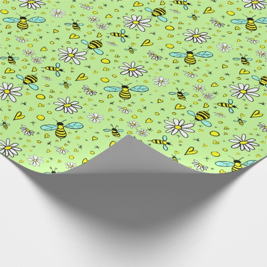 happy spring geschenkpapier (Ecke)