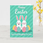 Happy Spring Lagomorphs Card Karte (Gelbe Blume)