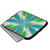 Happy Spring Laptopschutzhülle (Vorne Knopf)