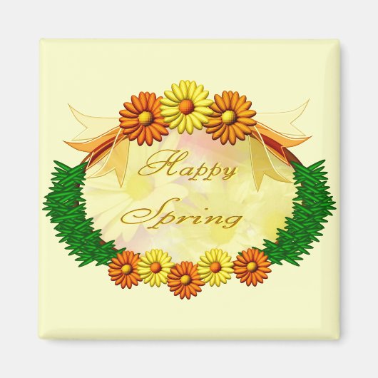 Happy Spring Magnet (Vorne)