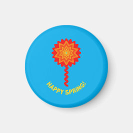 Happy Spring Magnet