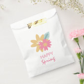 Happy Spring Oaster Florals Pink Blue Yellow Geschenktütchen (Versiegelt)