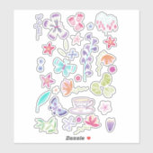 Happy Spring Painted Aufkleber (Blatt)