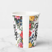 Happy Spring Pappbecher (Links)