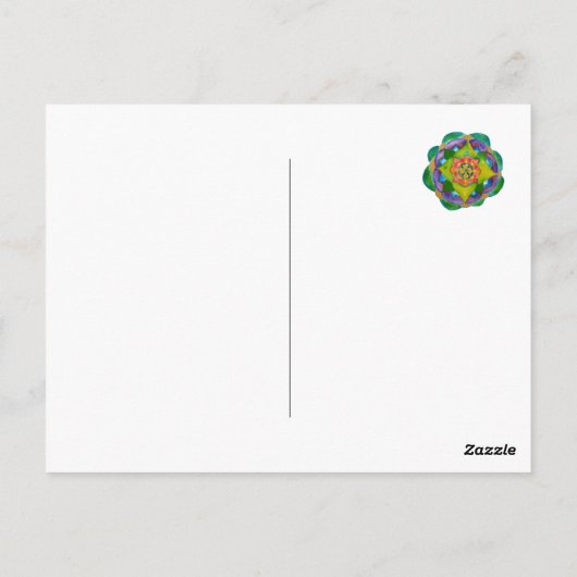 Happy Spring Postcard Postkarte (Rückseite)