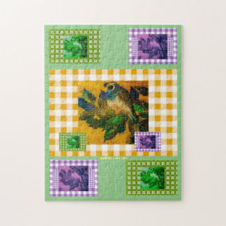 Happy Spring Quail Puzzle