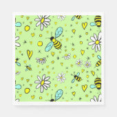 happy spring serviette (Vorderseite)