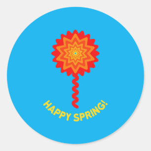 Happy Spring Sticker