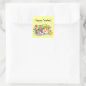 Happy Spring Stickers / Umschlag Aufkleber - Vorla (Tasche)
