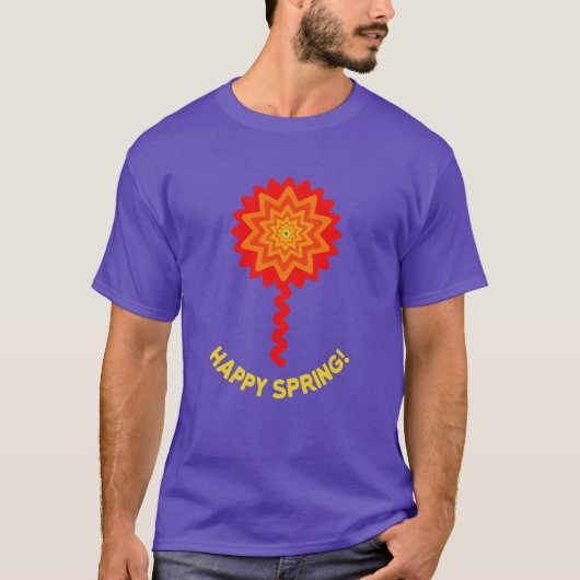 Happy Spring T - Shirt (Vorderseite)