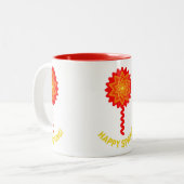 Happy Spring Tasse (Vorderseite Links)