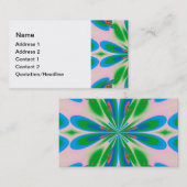 Happy Spring Visitenkarte (Vorne/Hinten)