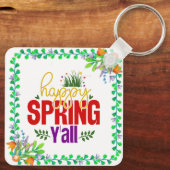 Happy Spring Y’all-90996 Schlüsselanhänger (Rückseite)