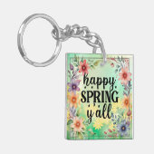 Happy Spring Y'all-67210 Schlüsselanhänger (Vorderseite links)