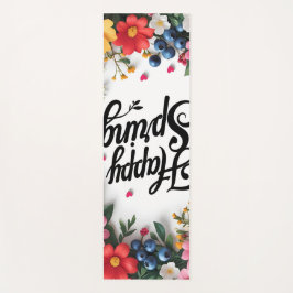 Happy Spring Yogamatte