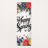 Happy Spring Yogamatte (Rückseite)