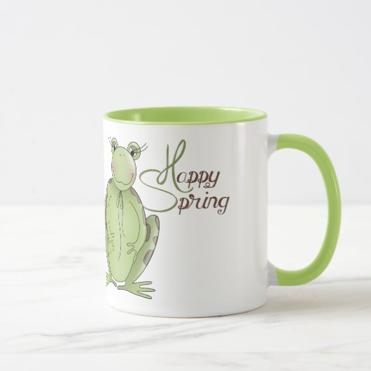 Happy SpringRinger-Tasse Tasse (Rechts)