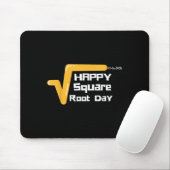 Happy Square Root Day Männer Frauen Kinder Mousepad (Mit Mouse)