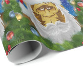 HAPPY SQUATCHMAS GESCHENKPAPIER (Rolleneckpunkt)