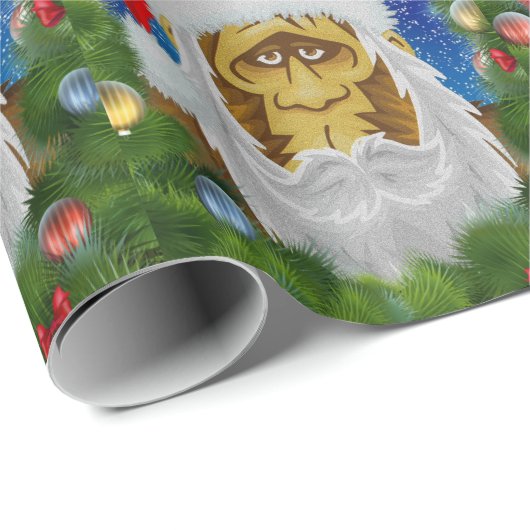 HAPPY SQUATCHMAS GESCHENKPAPIER (Rolleneckpunkt)