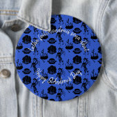 Happy St Andrew Day Haggis Bagpipe Nessie Abzeiche Button (Beispiel)