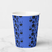 Happy St Andrew Day Haggis Bagpipe Nessie Pappbecher (Links)