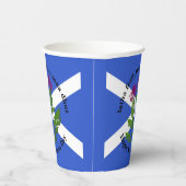 Happy St Andrews Day Flag Thistle Large Pappbecher (Rechts)