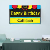 Happy !st Birthday Cathleen Banner (Messeveranstaltung)