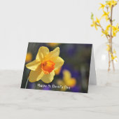 Happy St David’s Day Spring Daffodil Karte (Gelbe Blume)