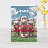 Happy St David's Day Card Karte (Gelbe Blume)