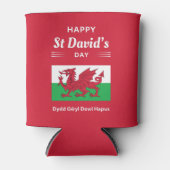 Happy St David's Day Dydd GÆDewi Hapus 2 Dosenkühler (Vorderseite)