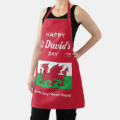 Happy St David's Day Dydd GÆDewi Hapus 2 Schürze (InSitu)