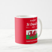 Happy St David's Day Dydd GÆDewi Hapus 2b Kaffeetasse (VorderseiteRechts)