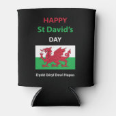 Happy St David's Day Dydd GÆDewi Hapus Dosenkühler (Vorderseite)