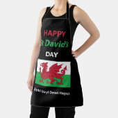 Happy St David's Day Dydd GÆDewi Hapus Schürze (InSitu)
