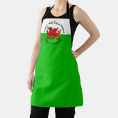 Happy St Davids Day im keltischen Stil Schürze (InSitu)