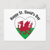 Happy St. David's Day Postkarte (Vorderseite)