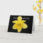  Happy St David's Day Yellow Daffodil Karte (Gelbe Blume)