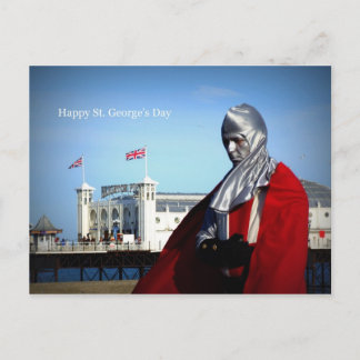 Happy St. George's Day Postkarte