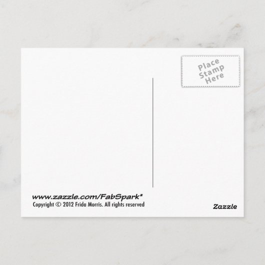 Happy St Georges Day Spaß Cartoon englische Flagge Postkarte (Rückseite)