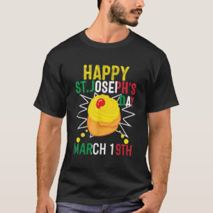Happy St Josephs Day Jesus katholischer Christlich T-Shirt