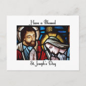 Happy St. Joseph's Day Postkarte (Vorderseite)